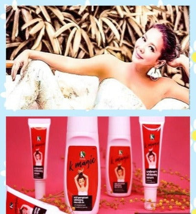 This is a K Magic Kili-Kili Kit ( for whiter underarms in 2 easy steps)