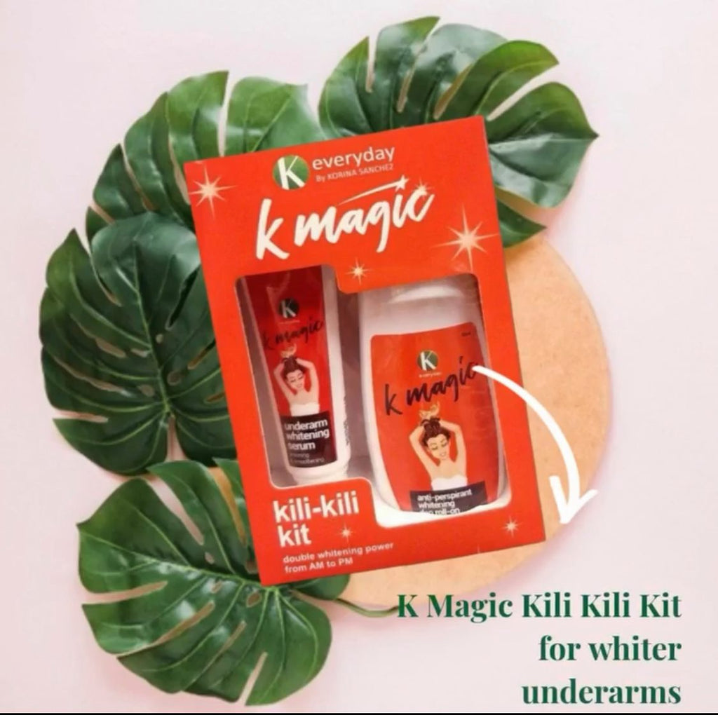 This is a K Magic Kili-Kili Kit ( for whiter underarms in 2 easy steps)