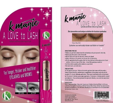 This is an a Love to Lash Eyelash and Brow Enhancing Serum