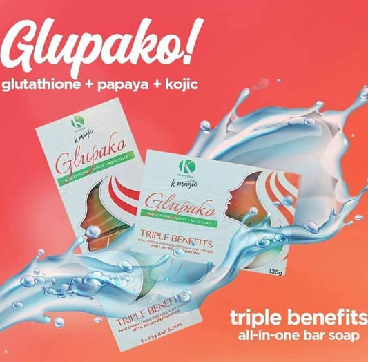 This is a GluPaKo soap ( now in 2 sizes)