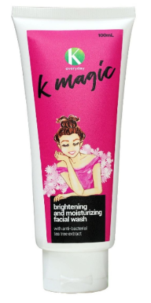 This is a K Magic Brightening and Moisturizing Facial Wash