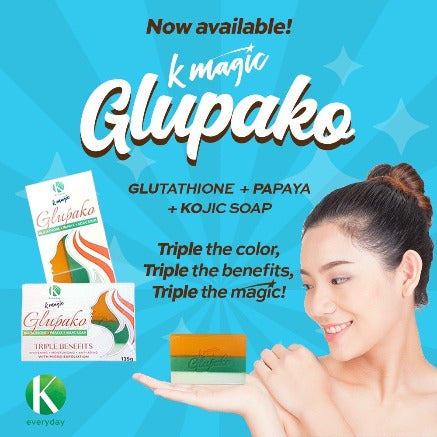 This is a GluPaKo soap ( now in 2 sizes)