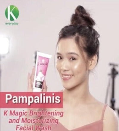 This is a K Magic Brightening and Moisturizing Facial Wash