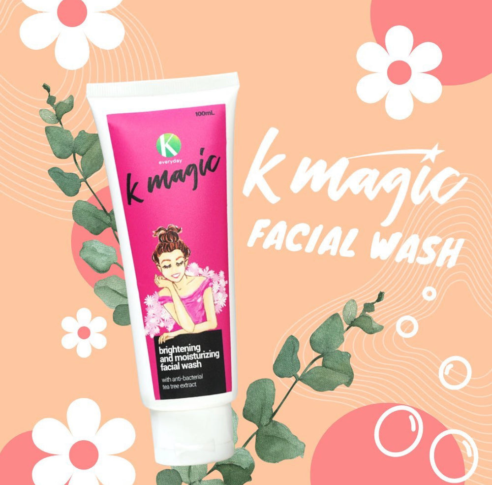 This is a K Magic Brightening and Moisturizing Facial Wash