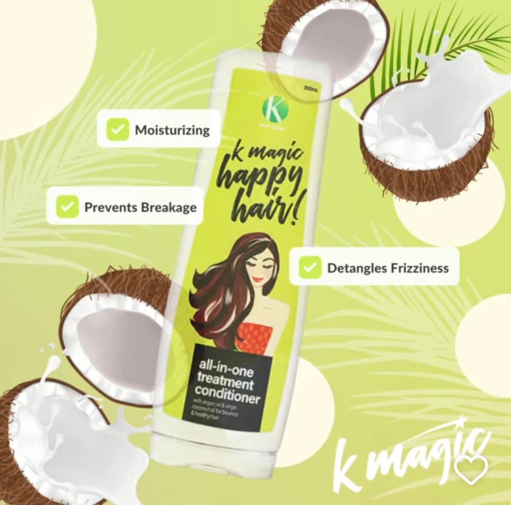 This is a K Magic Happy Hair All-in-One Treatment Conditioner