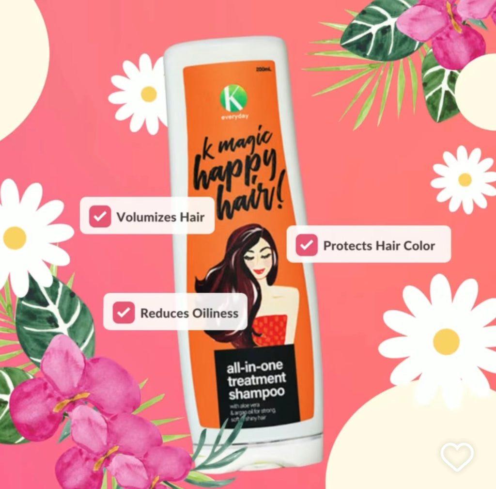 This is a K Magic Happy Hair All-in-One Treatment Shampoo