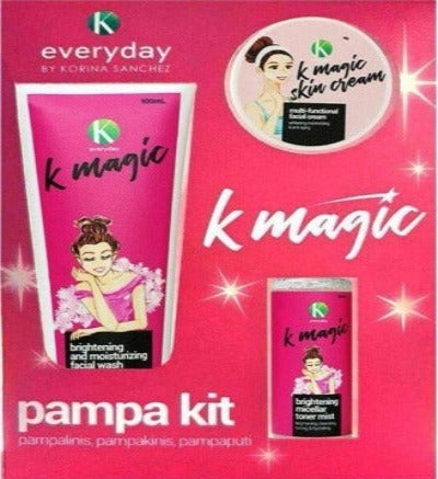 This is a K Magic PamPa Kit for Face ( anti-aging in 3 steps)