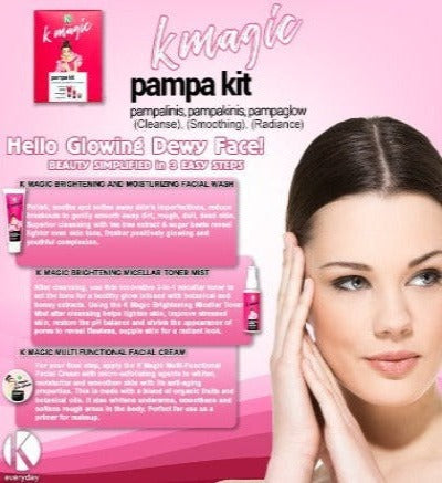 This is a K Magic PamPa Kit for Face ( anti-aging in 3 steps)